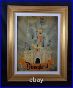 Disneyland 55th Anniversary Canvas SIGNED Print Jimmy Pickering Wonderground