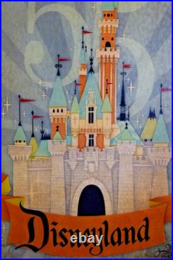 Disneyland 55th Anniversary Canvas SIGNED Print Jimmy Pickering Wonderground