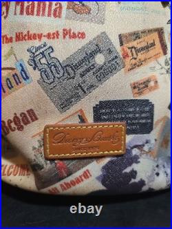 Disneyland 55th Anniversary Dooney & Bourke Bucket Tote Mickey Mouse Mania Dream