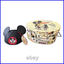 Disneyland 55th Anniversary Ear Mouseketeers Hat 2010 Brand New Limited To 1955