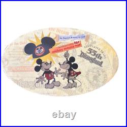 Disneyland 55th Anniversary Ear Mouseketeers Hat 2010 Brand New Limited To 1955
