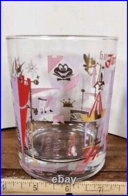 Disneyland 55th Anniversary Kevin Kidney & Jody Daily Fantasyland Lowball Glass