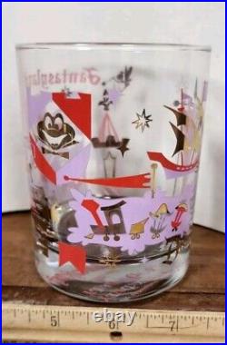 Disneyland 55th Anniversary Kevin Kidney & Jody Daily Fantasyland Lowball Glass