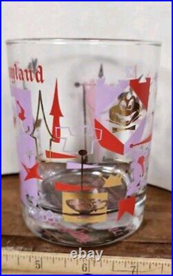 Disneyland 55th Anniversary Kevin Kidney & Jody Daily Fantasyland Lowball Glass