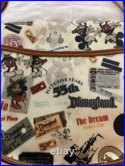 Disneyland 55th Anniversary Messenger Bag By Dooney & Bourke