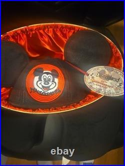 Disneyland 55th Anniversary Mickey Mouse Mouseketeers Ear Hat In Box Ltd Editi