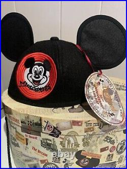 Disneyland 55th Anniversary Mouseketeer Ear Hat Box NEW Disney Mickey Mouse Ears