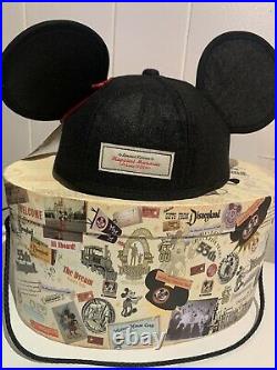 Disneyland 55th Anniversary Mouseketeer Ear Hat Box NEW Disney Mickey Mouse Ears