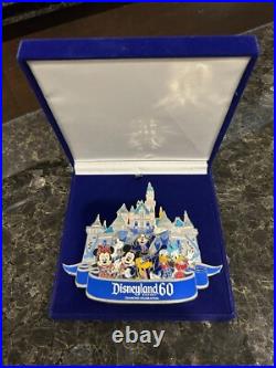 Disneyland 60th Anniversary Diamond Celebration Commemorative Large Size Pin