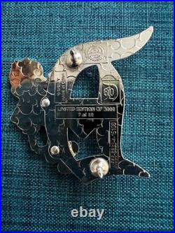 Disneyland 60th Anniversary Diamond D Pin Haunted Mansion Hitchhiking LE 3000