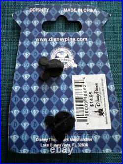 Disneyland 60th Anniversary Diamond D Pin Haunted Mansion Hitchhiking LE 3000