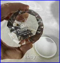 Disneyland 60th Anniversary Event Exclusive Gift Diamond Paperweight