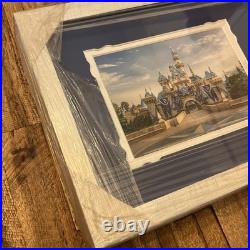 Disneyland 60th Anniversary Framed Diamond from Sleeping Beauty Castle Rare 2015