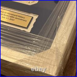 Disneyland 60th Anniversary Framed Diamond from Sleeping Beauty Castle Rare 2015