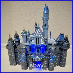 Disneyland 60th Anniversary Light Up Sleeping Beauty Castle Disney Sculpture 60
