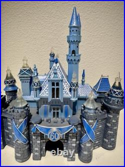 Disneyland 60th Anniversary Light Up Sleeping Beauty Castle Disney Sculpture 60