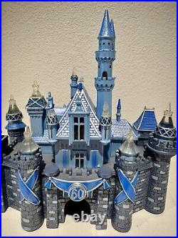 Disneyland 60th Anniversary Light Up Sleeping Beauty Castle Disney Sculpture 60