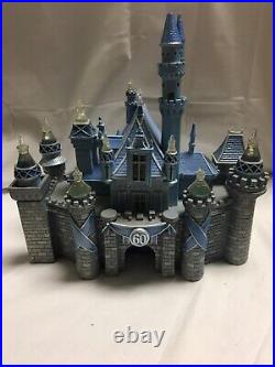 Disneyland 60th Anniversary Light Up Sleeping Beauty Castle Replica READ