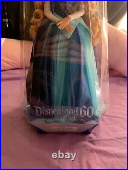 Disneyland 60th Anniversary Limited Edition Aurora blue dress Designer Doll 17