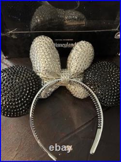 Disneyland 60th Anniversary Minnie Crystal Ears Limited Edition