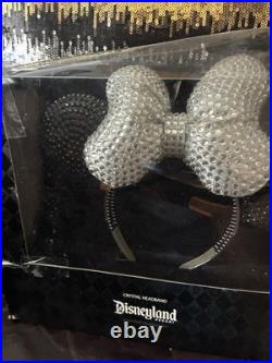 Disneyland 60th Anniversary Minnie Crystal Ears Limited Edition