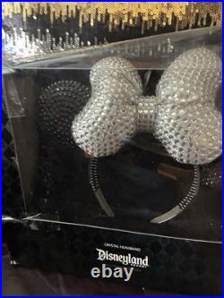 Disneyland 60th Anniversary Minnie Crystal Ears Limited Edition