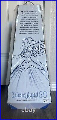 Disneyland 60th Anniversary Princess Aurora Doll (LE, HTF, BNIB)