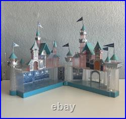 Disneyland 60th Anniversary Sleeping Beauty Castle Rare Collectible Toy Set