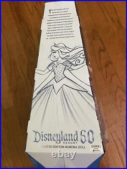 Disneyland 60th Diamond Anniversary Aurora Doll 17 LE MIB