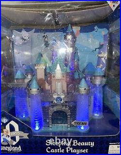 Disneyland 60th Diamond Anniversary Sleeping Beauty Castle Light Up Playset