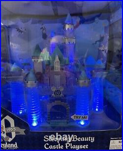 Disneyland 60th Diamond Anniversary Sleeping Beauty Castle Light Up Playset