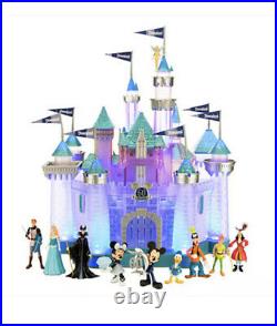 Disneyland 60th Diamond Anniversary Sleeping Beauty Castle Light Up Playset NIB