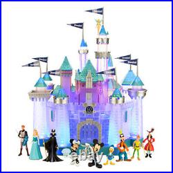 Disneyland 60th Diamond Anniversary Sleeping Beauty Castle Light Up Playset NIB