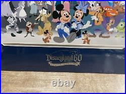 Disneyland 60th Diamond Celebration Sleeping Beauty Castle Mickey Deluxe Print