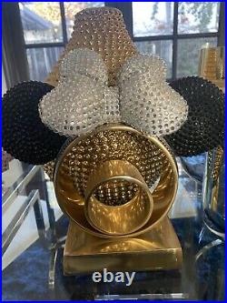 Disneyland 60th anniversary minnie mouse ear headband Swarovski crystals