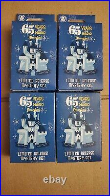 Disneyland 65th Anniversary 65 Years of Magic Mystery (4)Box set 2 pins IN HAND