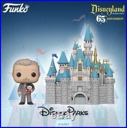 Disneyland 65th Anniversary Castle And Walt POP Disney Parks EXCLUSIVE PREORDER