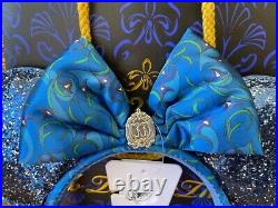 Disneyland 65th Anniversary Club 33 Minnie Ears Headband with Bag