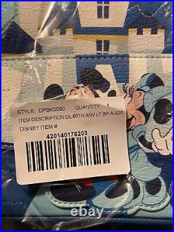 Disneyland 65th Anniversary Loungefly Backpack Limited Edition In-Hand