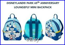 Disneyland 65th Anniversary Loungefly Backpack. Presale