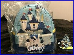 Disneyland 65th Anniversary Loungefly Mini Backpack & Ornament Limited Edition