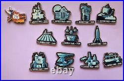 Disneyland 65th Anniversary Mystery Pin Set, LR Full Set WITH LE 650 Tink