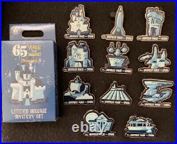 Disneyland 65th Anniversary Mystery Pin Set Of 11 Castle Star Wars Avengers New