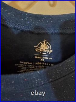 Disneyland 65th Anniversary Spirit Glitter Shirt Adult XL NWT Disney Collector