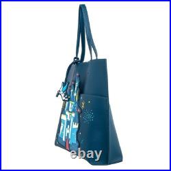 Disneyland 65th Anniversary The Happiest Place on Earth Loungefly Tote Bag NWT