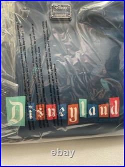 Disneyland 65th Anniversary The Happiest Place on Earth Loungefly Tote Bag NWT