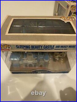 Disneyland 65th anniversary funko pop Lot sleeping beauty castle matternhorn++