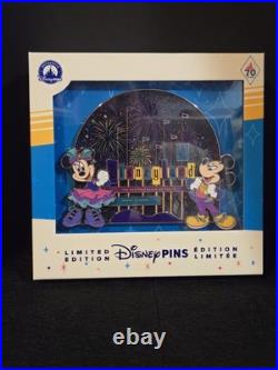 Disneyland 70th Anniversary 3 PIN SET Mickey & Minnie LE 2000 & Tinkerbell