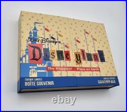 Disneyland 70th Anniversary 5 Pin Box Set Happiest Place On Earth! LE 1500