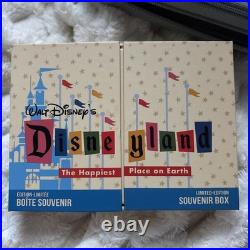 Disneyland 70th Anniversary 5 pin box set Happiest place On Earth! LE 1500